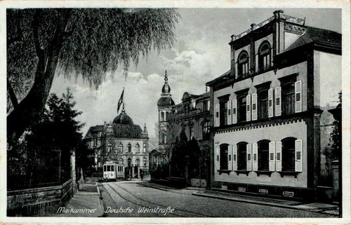 Gruß aus maikammer kreis - gruß,