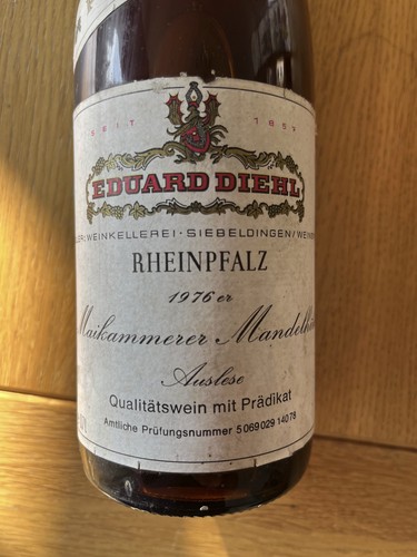 Wein 1976 maikammerer - 1976, "maikammerer